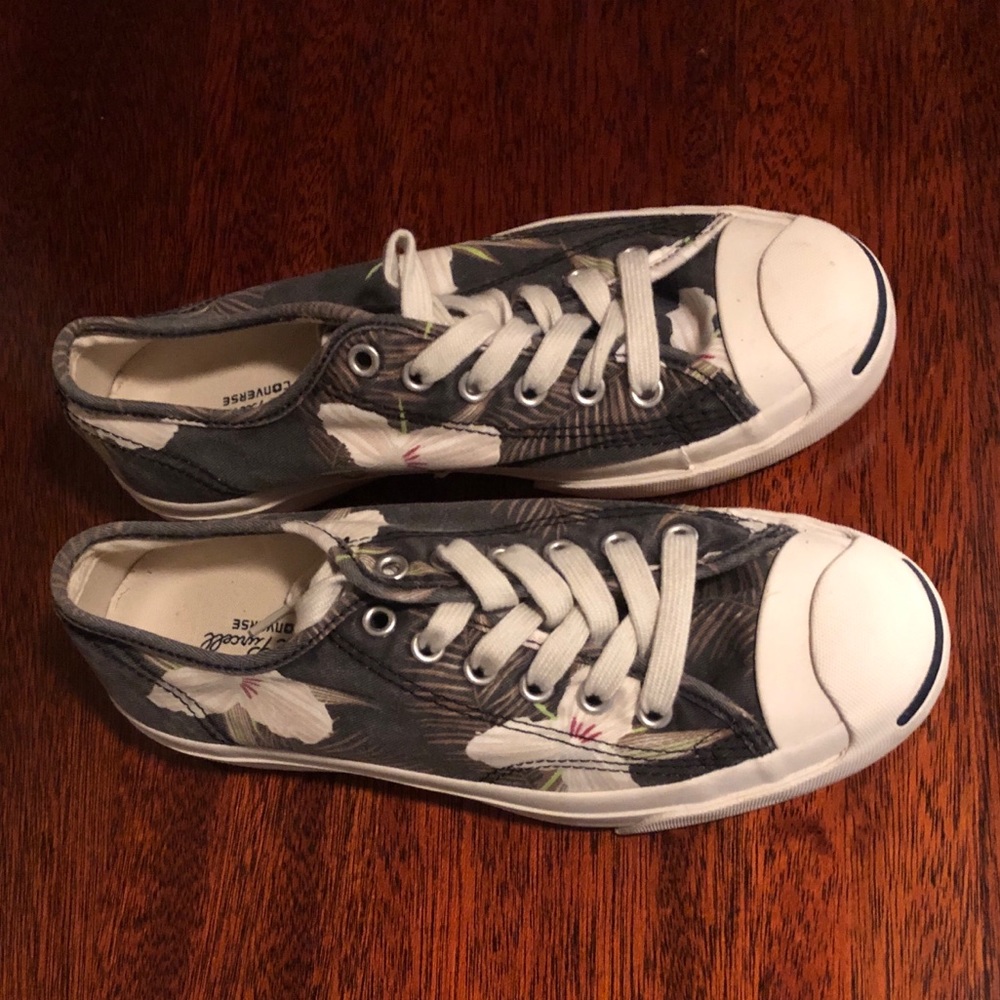 Jack Purcell x Converse floral sneakers wmns sz 6